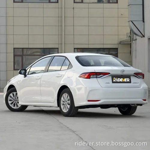 Ridever Factory Price Used Toyota Corolla Auto Car 1.2-1.8L CVT Petrol Classic Car 5 Seats 4 Wheel Sedan Made in China New Electric Vehicle Hybrid Used Cars